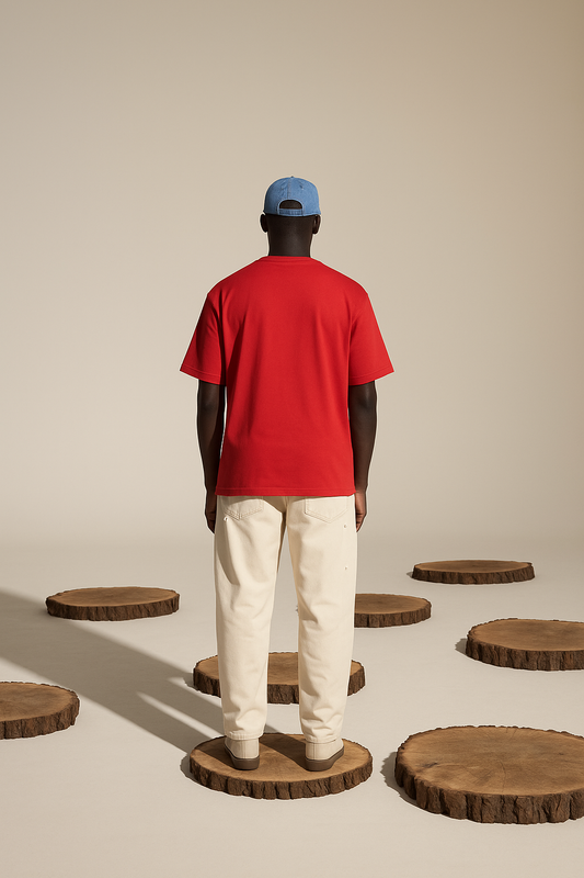 Red Alert Oversized T Shirt