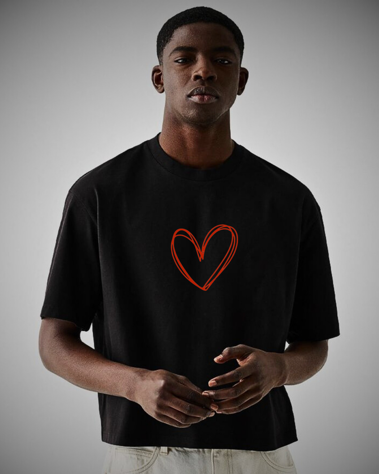The Love Language Oversized T Shirt