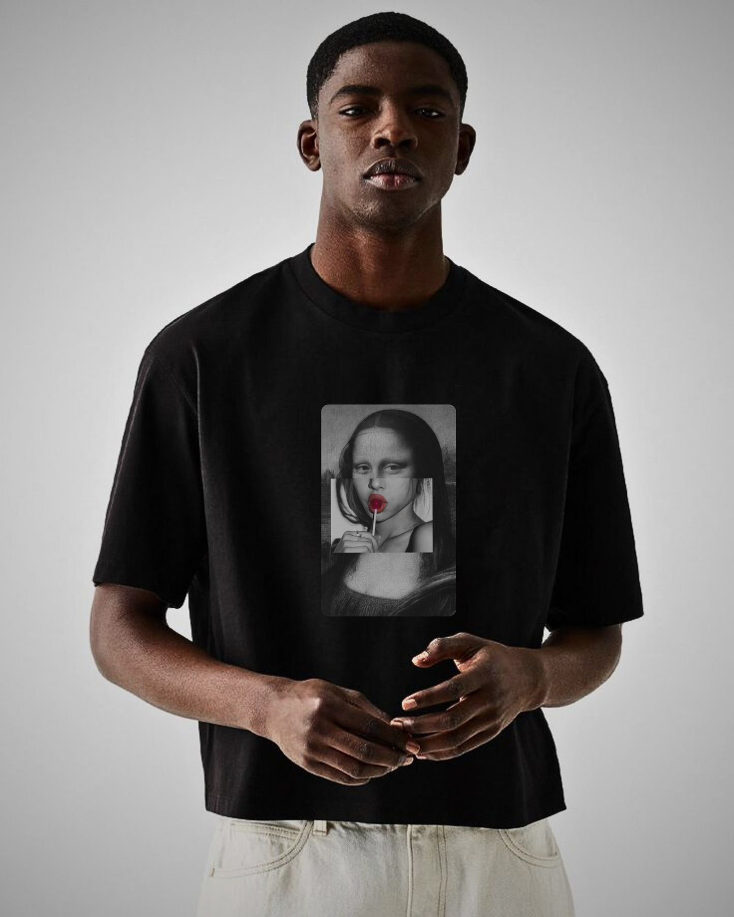 PSYCHOGRAPHIC OVERSIZED T SHIRT