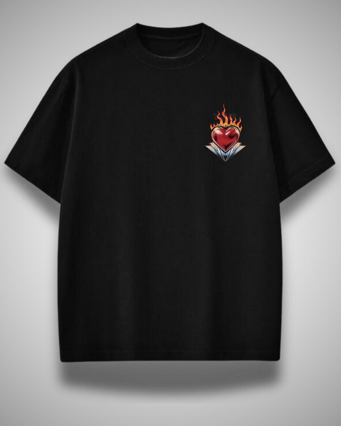 HEARTFIRE 1985 OVERSIZED T SHIRT