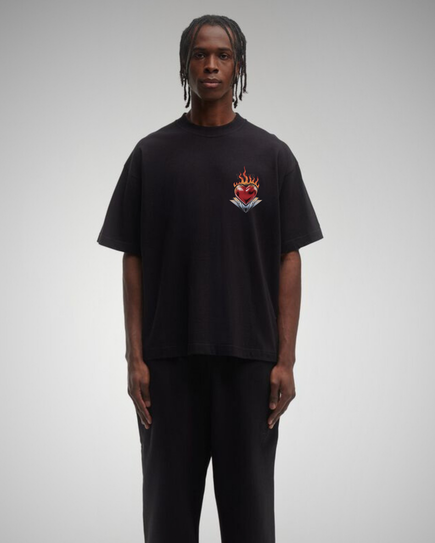 HEARTFIRE 1985 OVERSIZED T SHIRT
