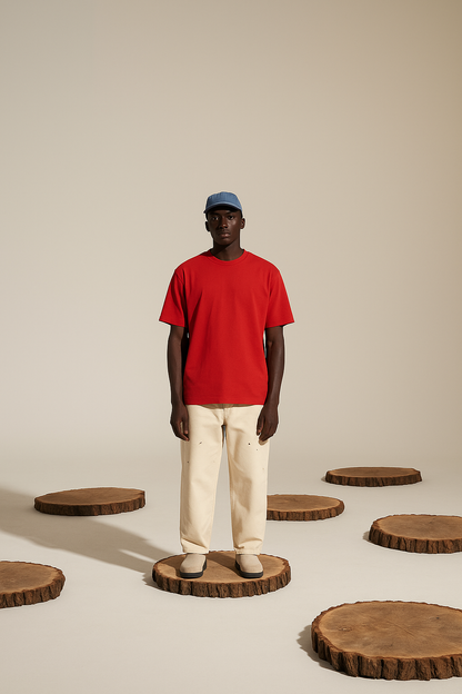 Red Alert Oversized T Shirt