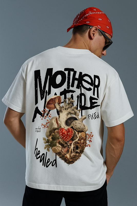 Mother Nature Healed Oversized Tee