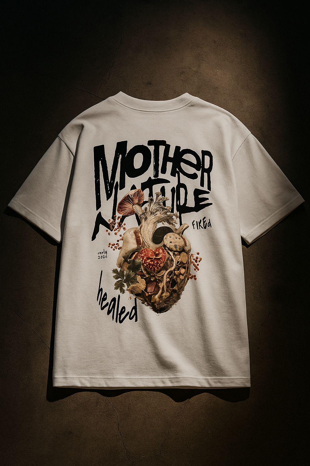 Mother Nature Healed Oversized Tee