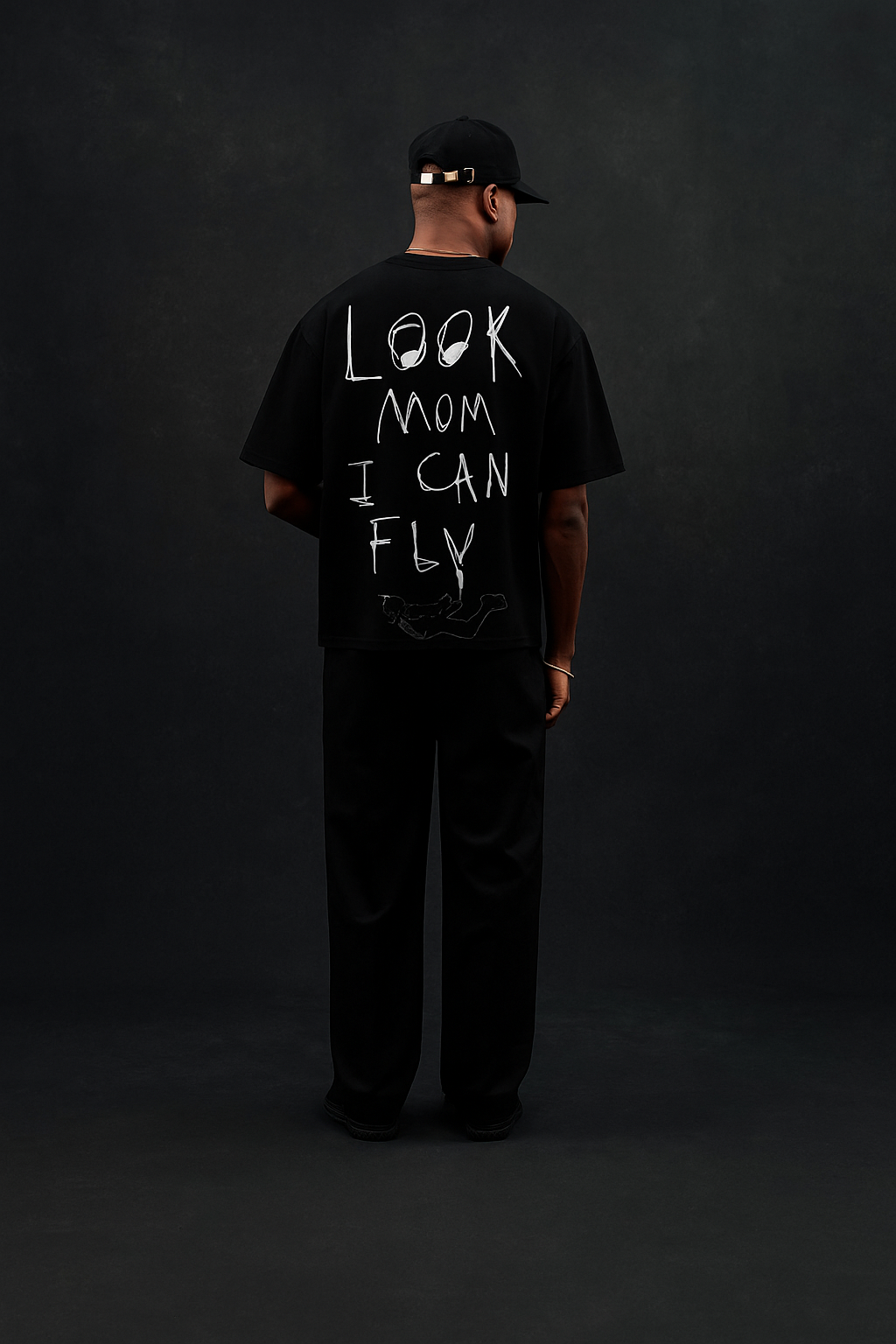 Look Mom I Can Fly Oversized T Shirt
