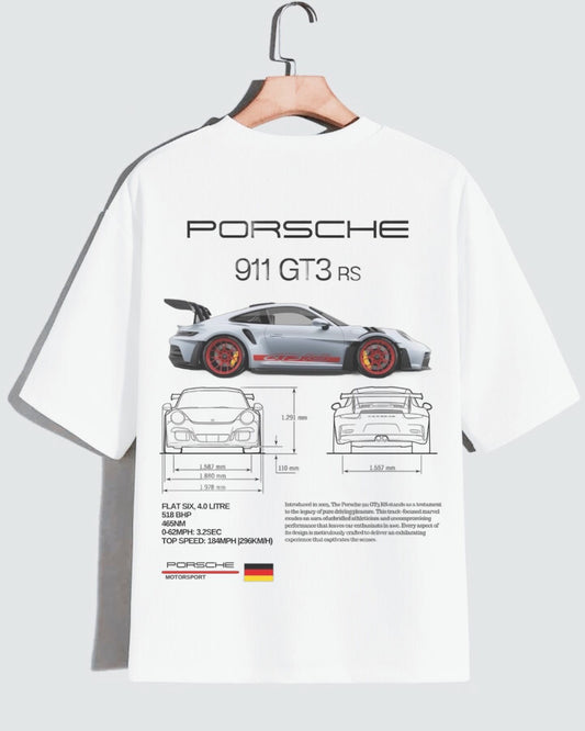 Porche GT3 Vibes Oversized T shirt
