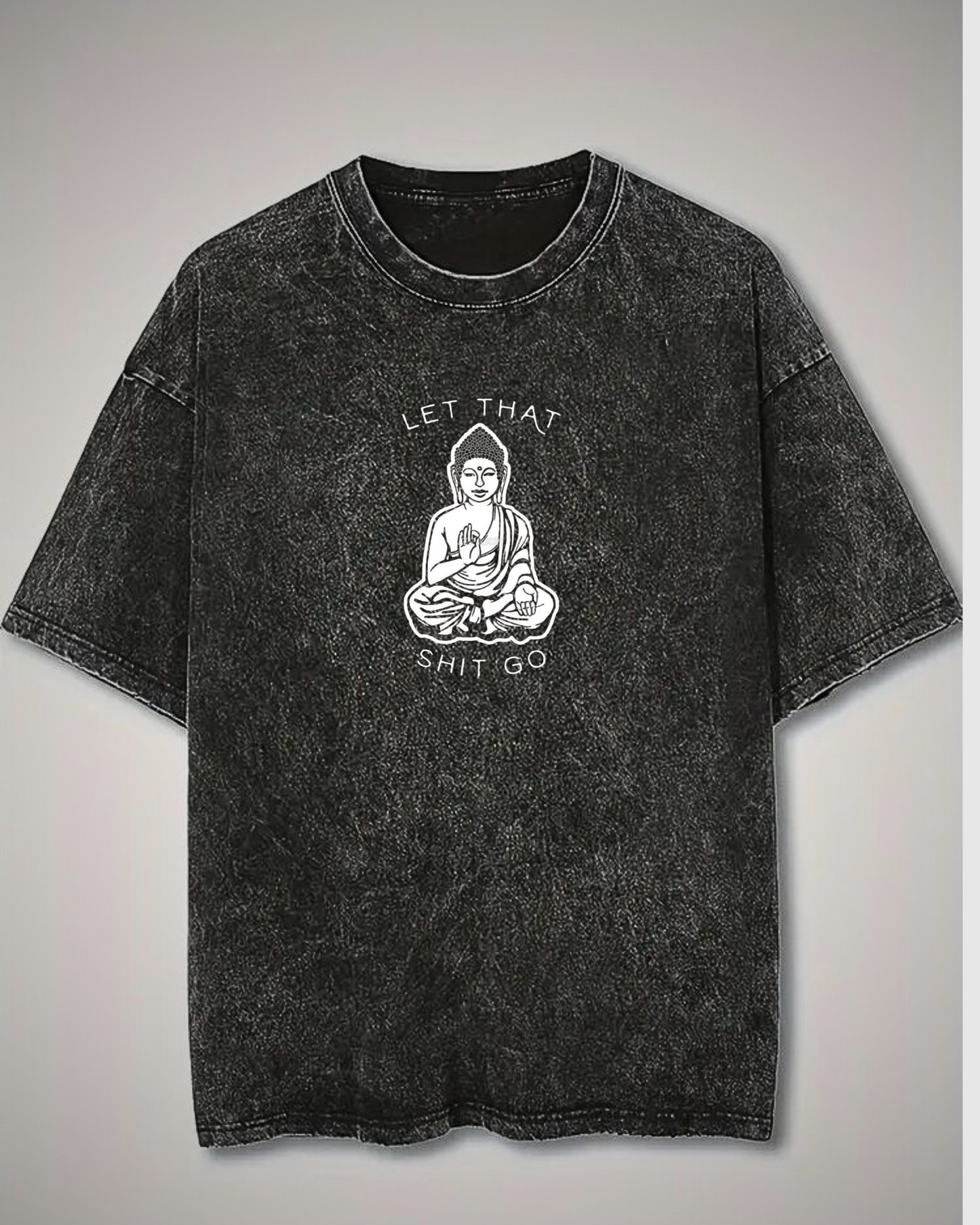 Wick’d Serenity Acid-Wash Oversized Tee