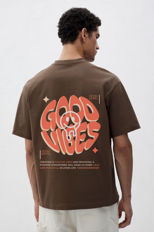 Good Vibes Oversized T Shirt