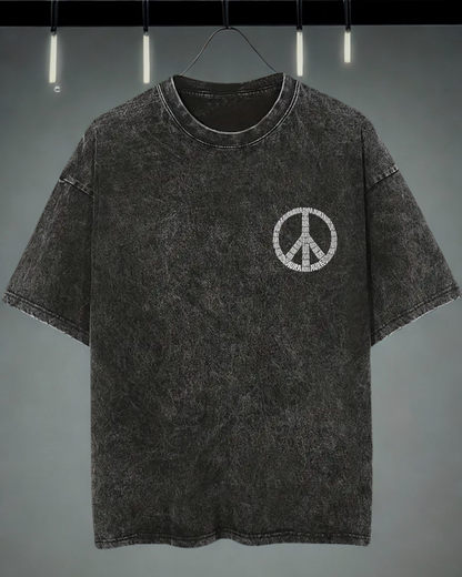 Acid Dreams & Silent Wars Oversized T Shirt