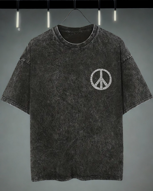 Acid Dreams & Silent Wars Oversized T Shirt