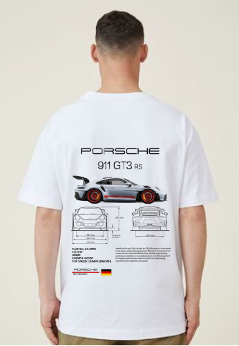Porche GT3 Vibes Oversized T shirt