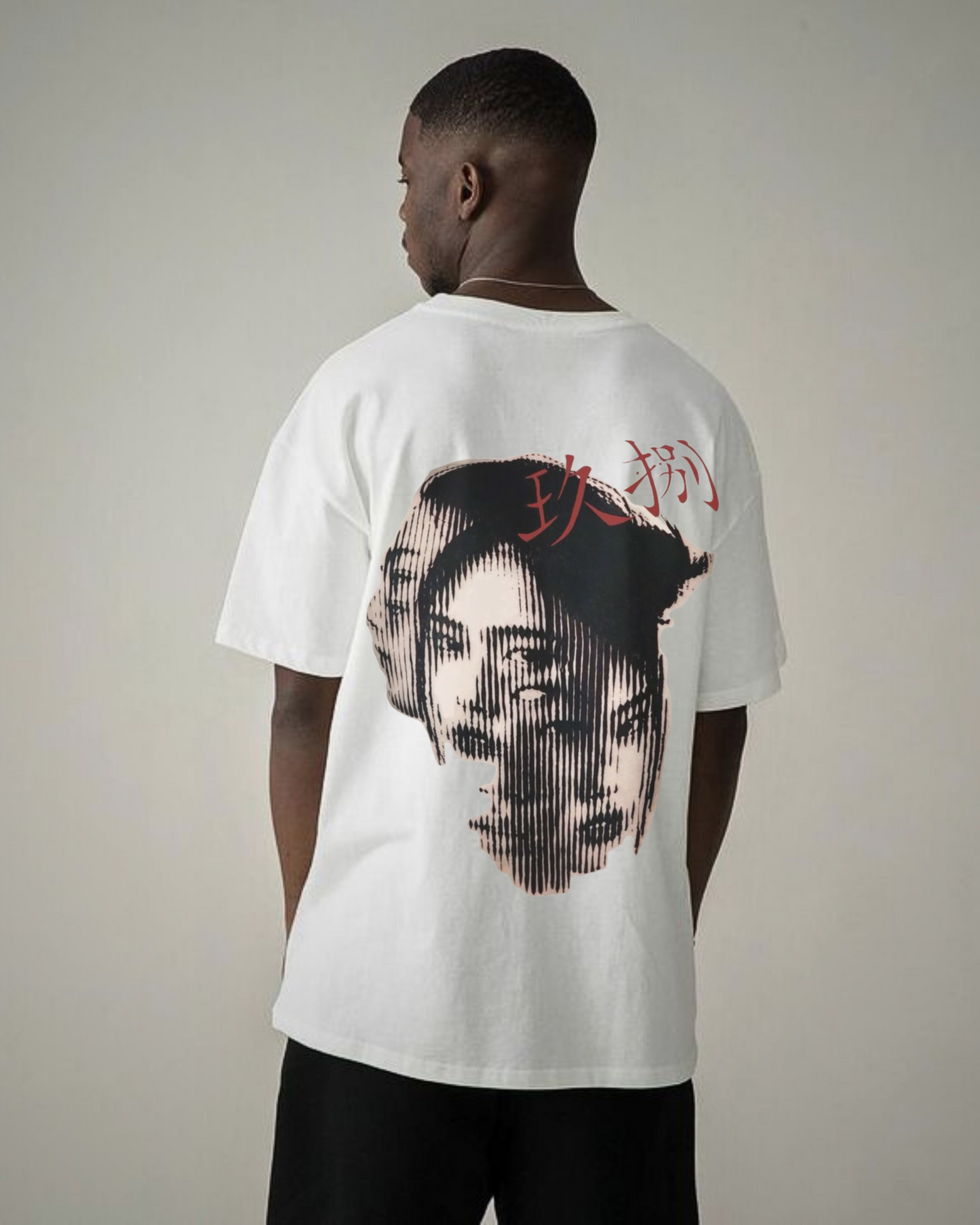 Ghosts of Kyoto Oversized T Shirt